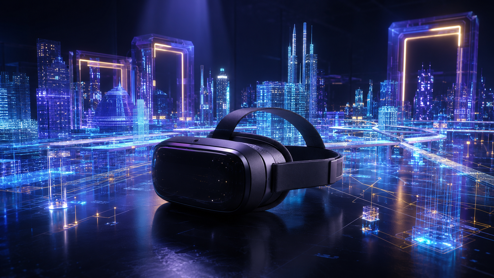 Immersive metaverse business environment